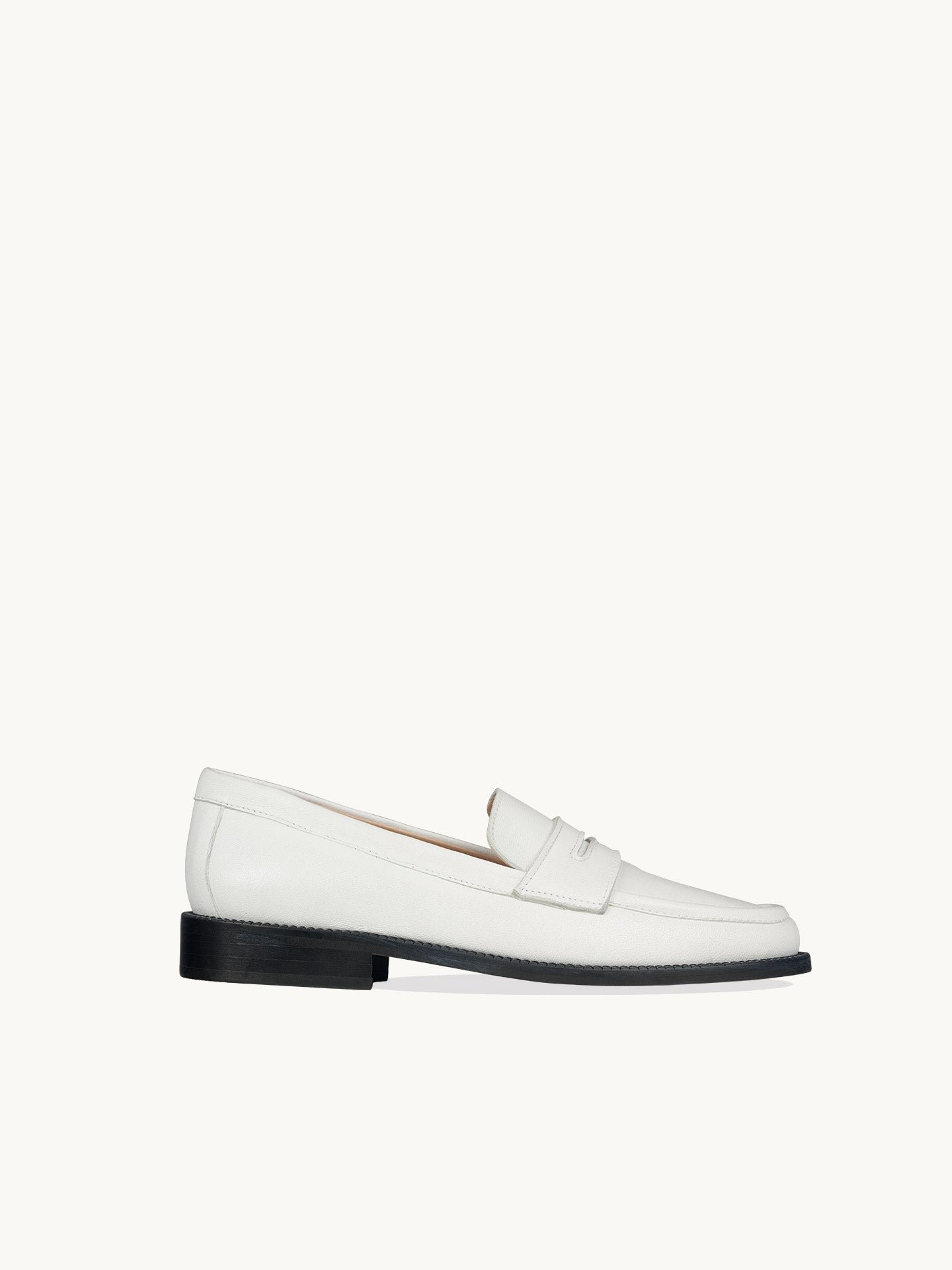 Nappa leather moccasins EMZI PARIS White
