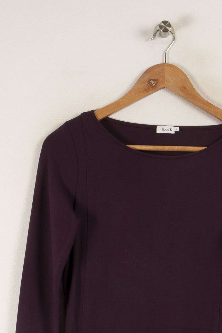 Midi dress FILIPPA K - Seconde Main Purple