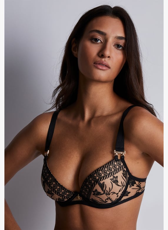 Push-up cup bra | Black by AUBADE Push-up cup bra Black