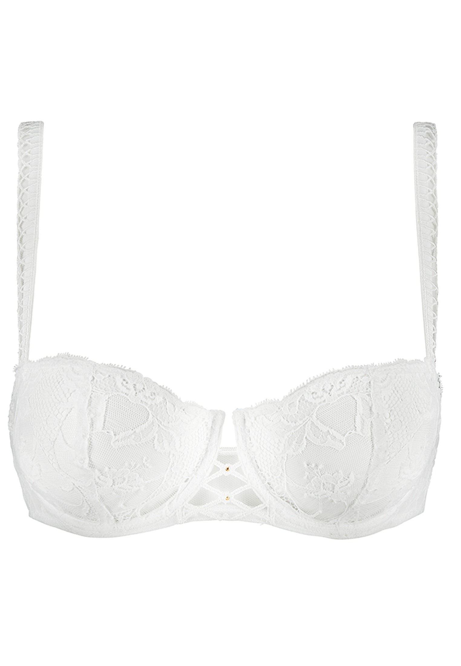 Underwired demi-cup bra AUBADE White