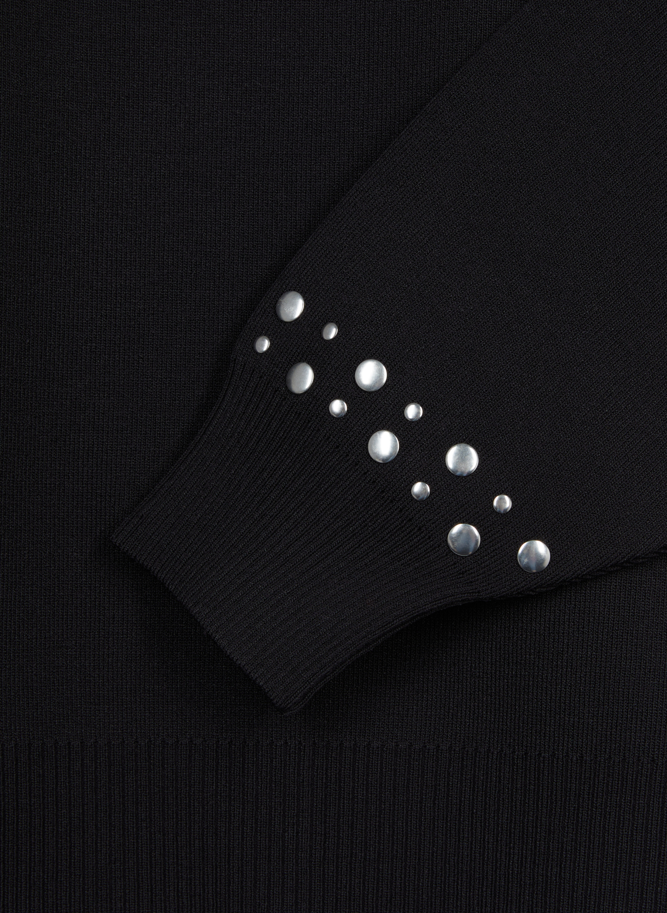 Sweatshirt with studs THE KOOPLES Black