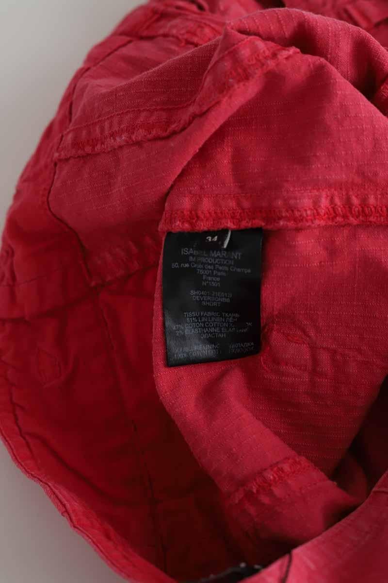 Linen sailor pants ISABEL MARANT - Seconde Main Pink