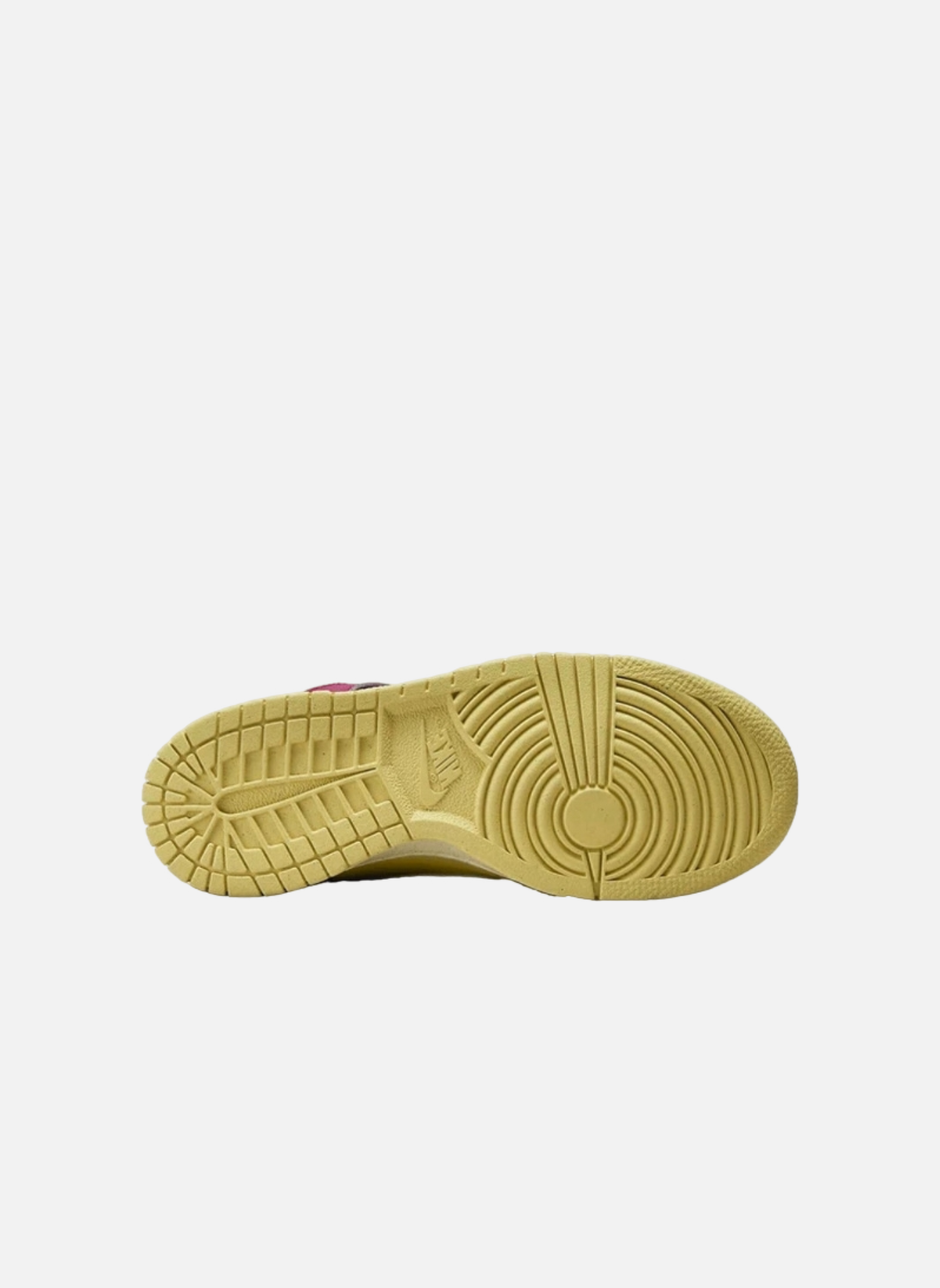 Baskets dunk high NIKE Yellow