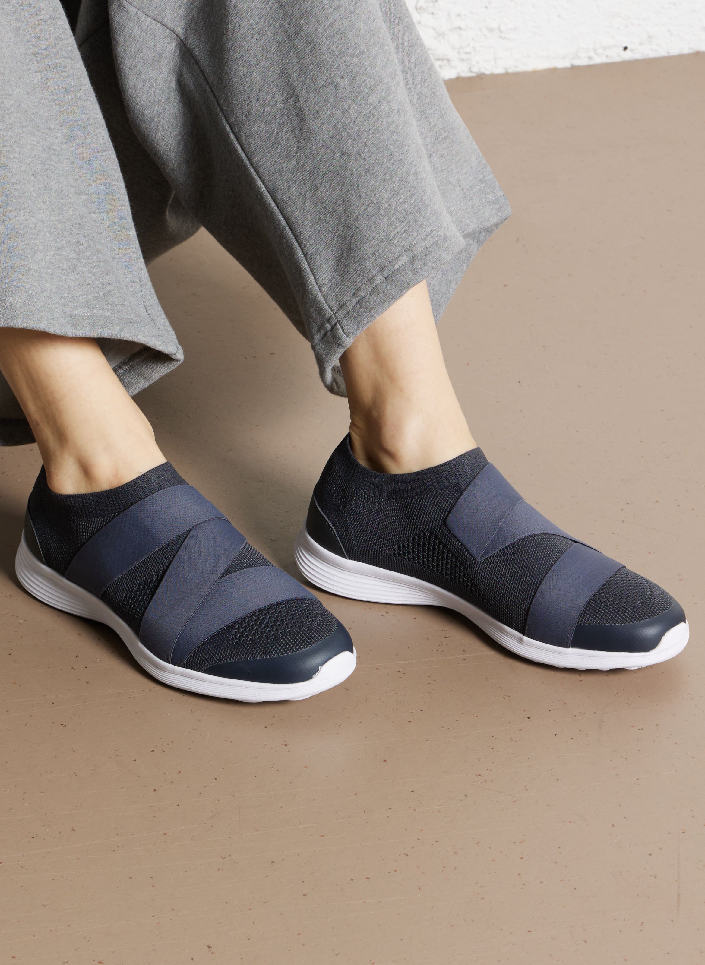 Sneakers met stretch mesh lint REPETTO Grijs