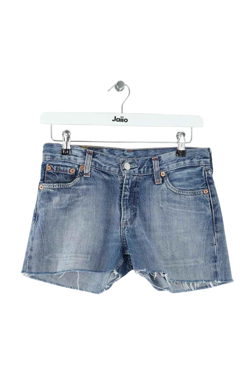 Cotton mini shorts LEVI'S - Seconde main Blue