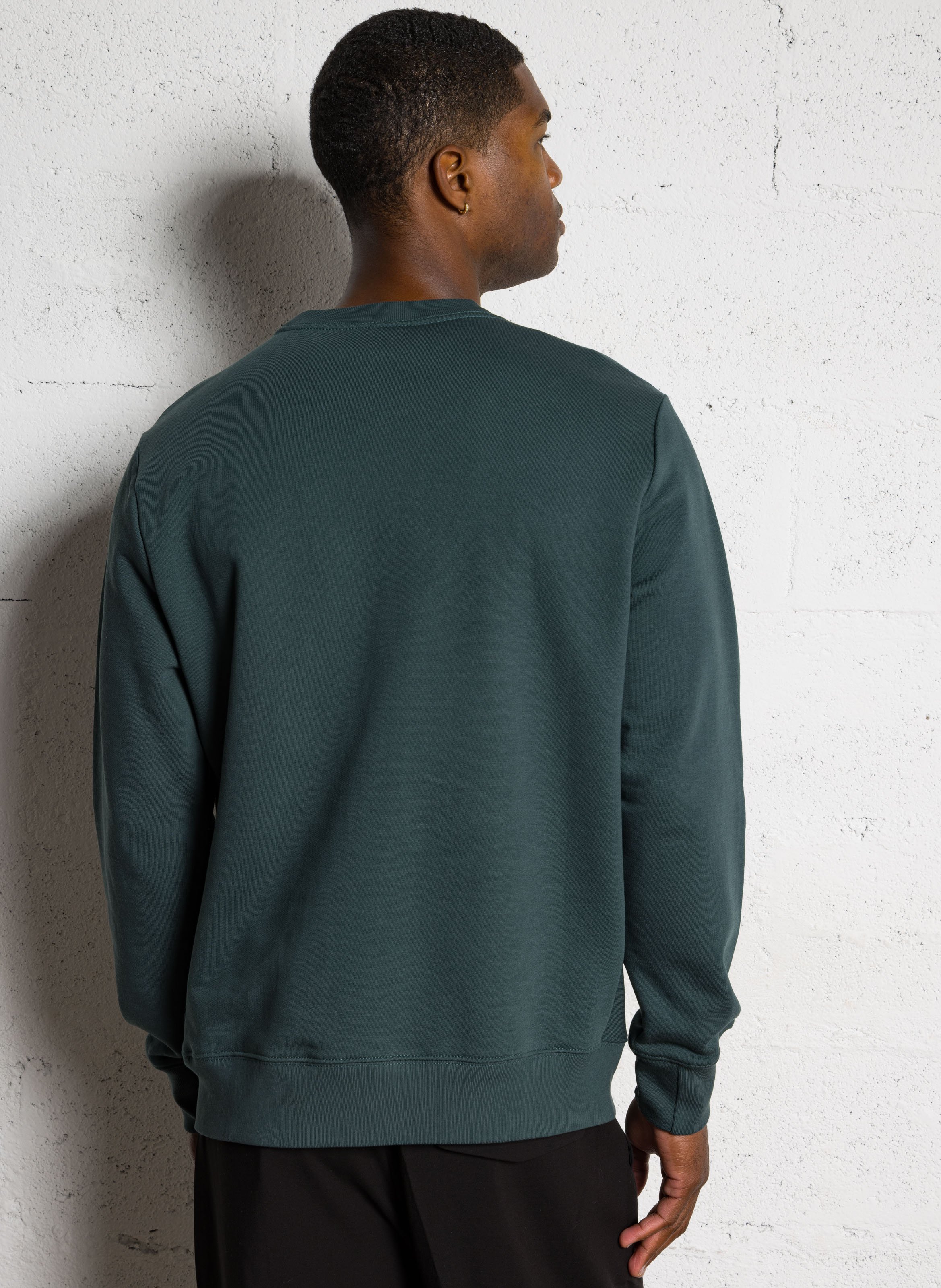 Round-neck organic cotton sweatshirt PAUL SMITH Green