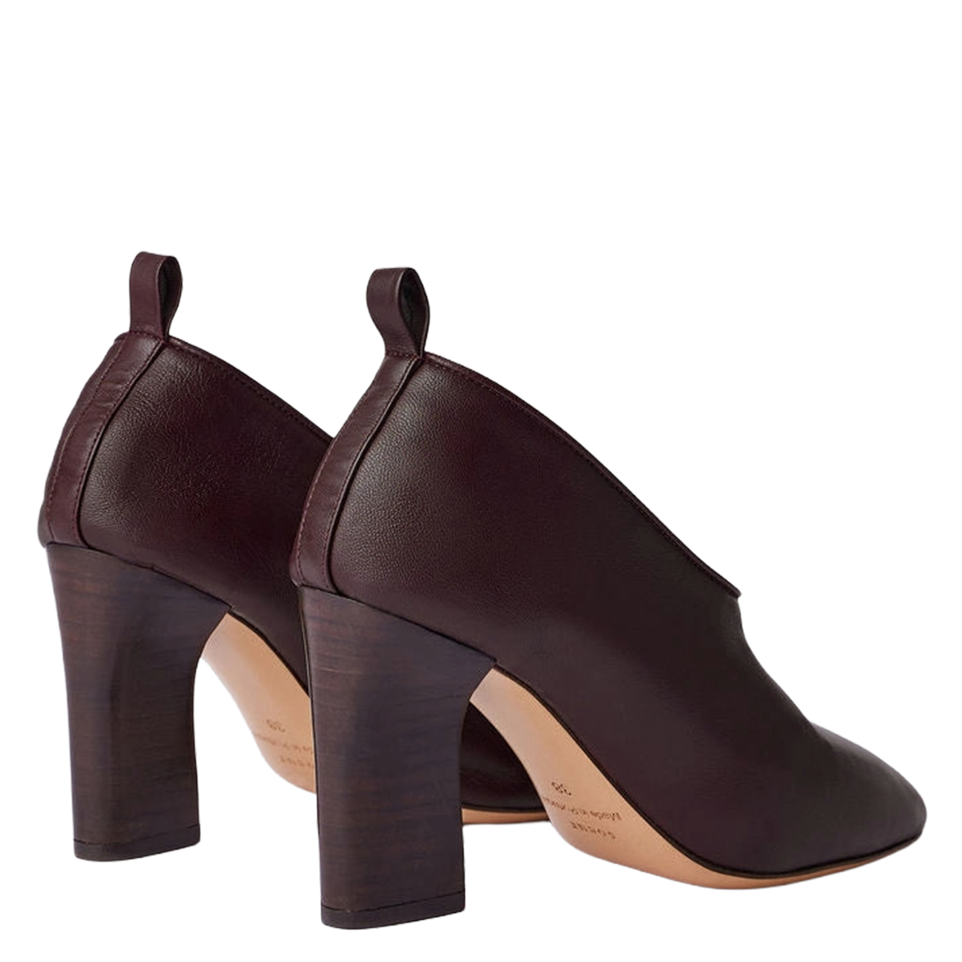 Beyou suede high heels  SOEUR Red