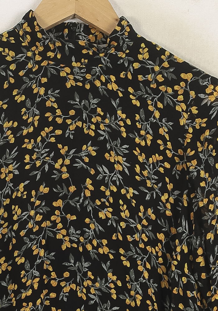 Long dress GANNI - Seconde Main Black