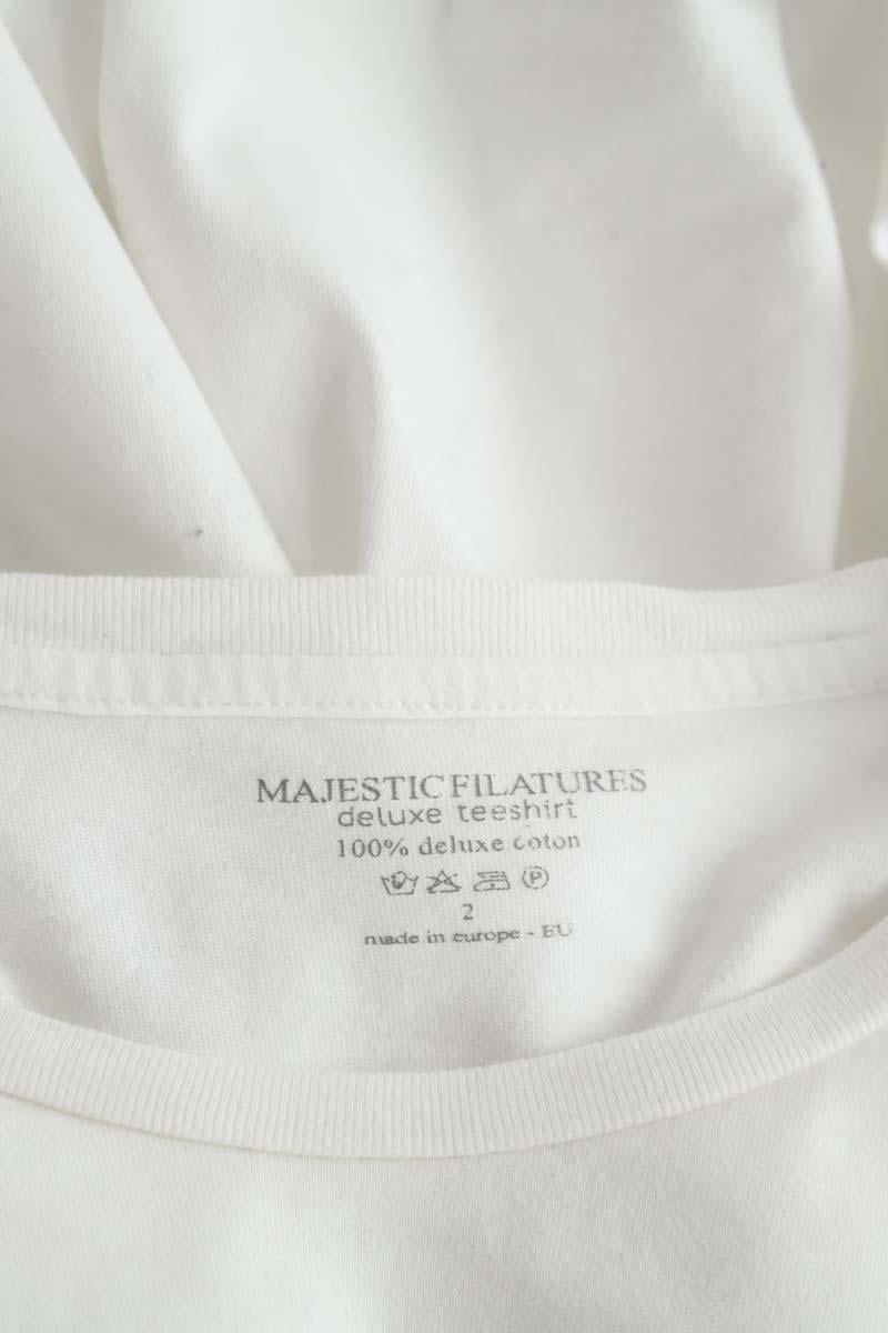 T-shirt MAJESTIC FILATURES - SECONDE MAIN White