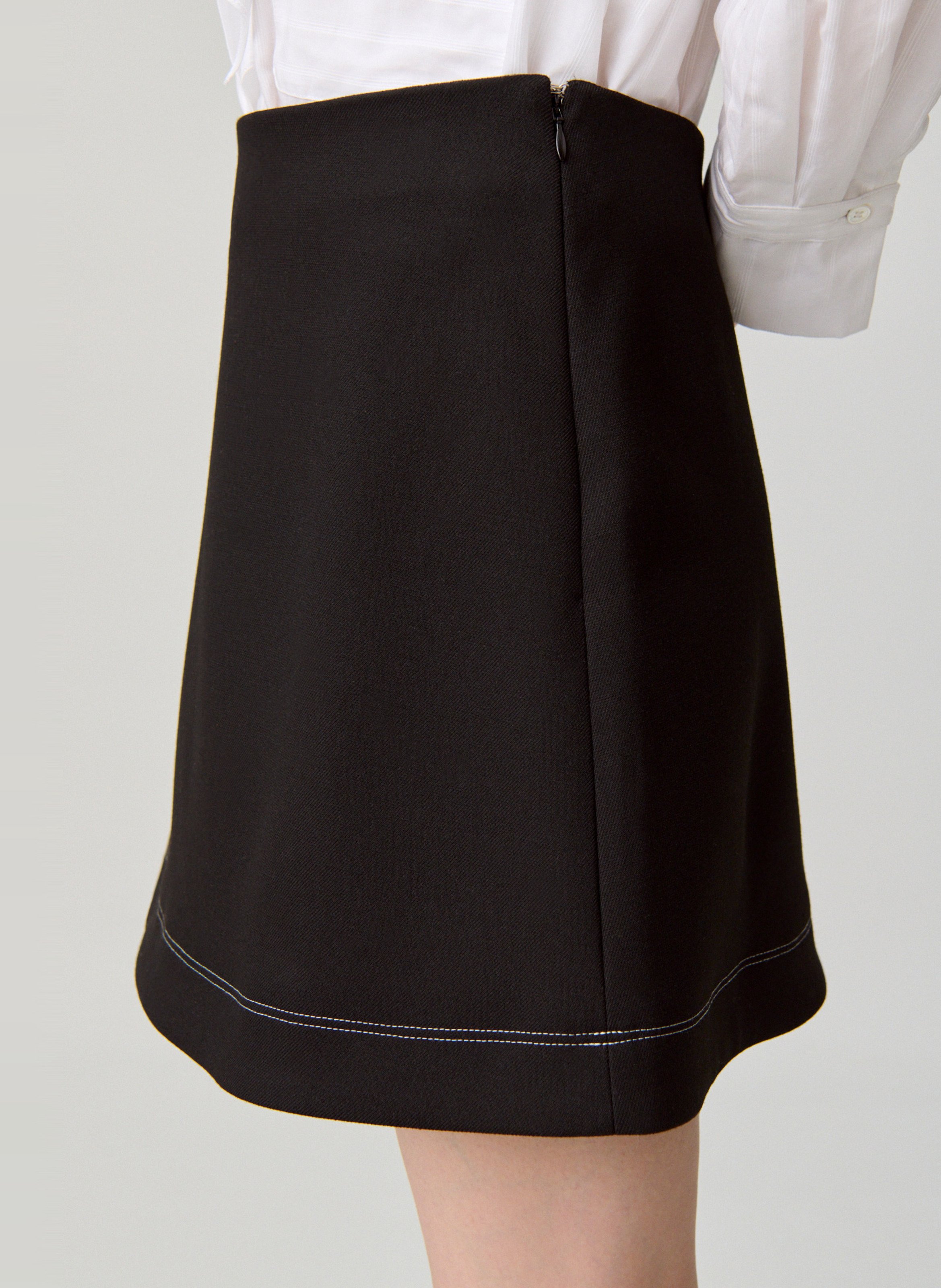 Jupe courte évasée CLAUDIE PIERLOT Noir