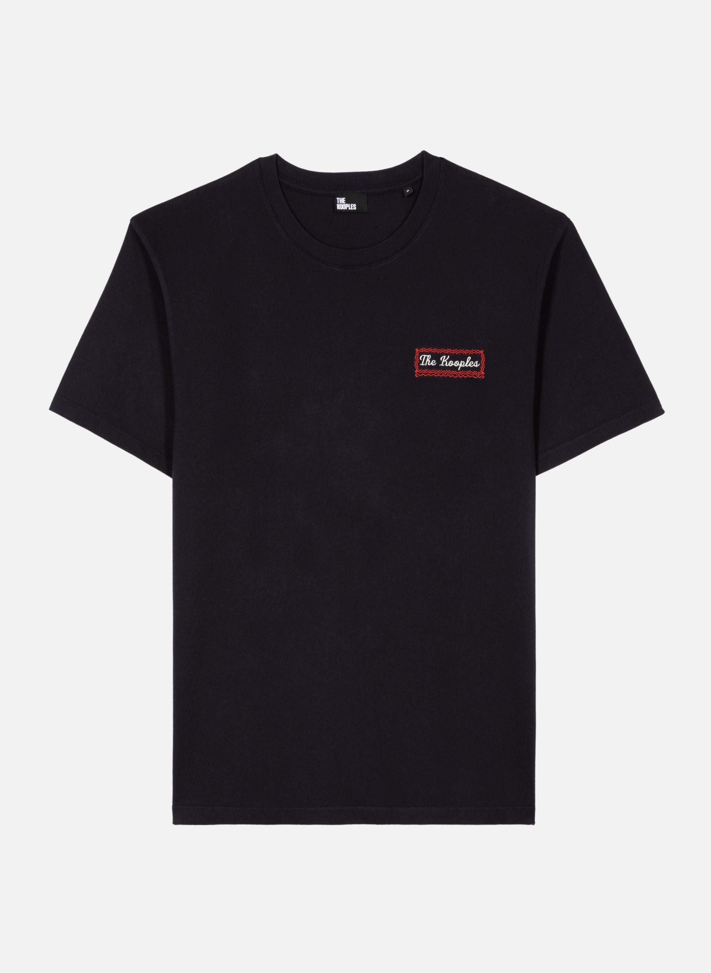 T-shirt with screen printing via prony THE KOOPLES Blue