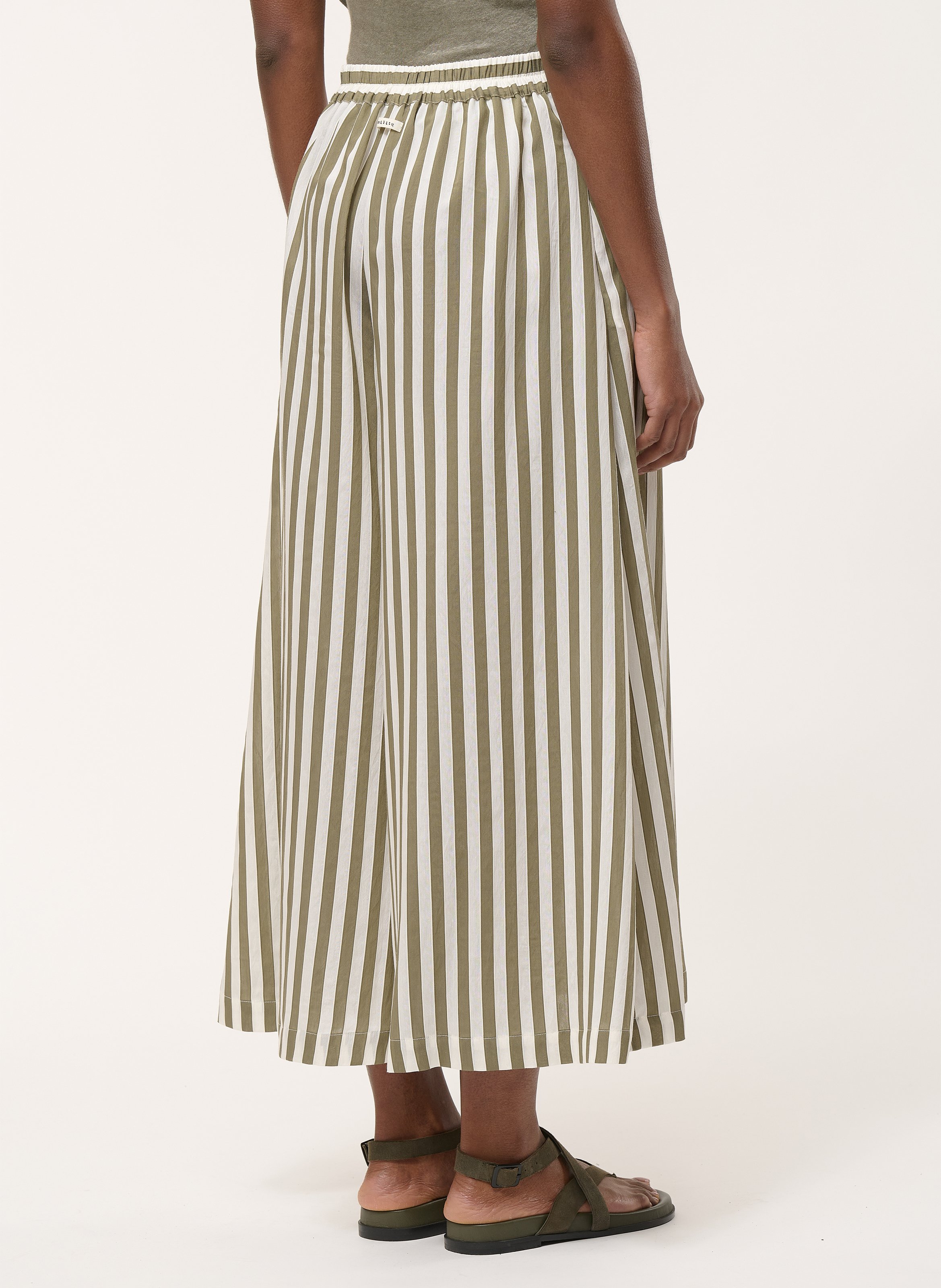 Pantacourt large à rayures HUMILITY Multicolore