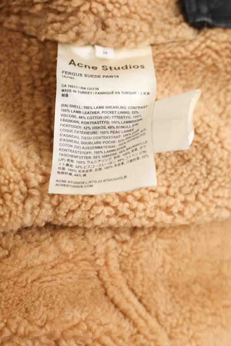 Coat ACNE STUDIOS - Seconde Main Brown