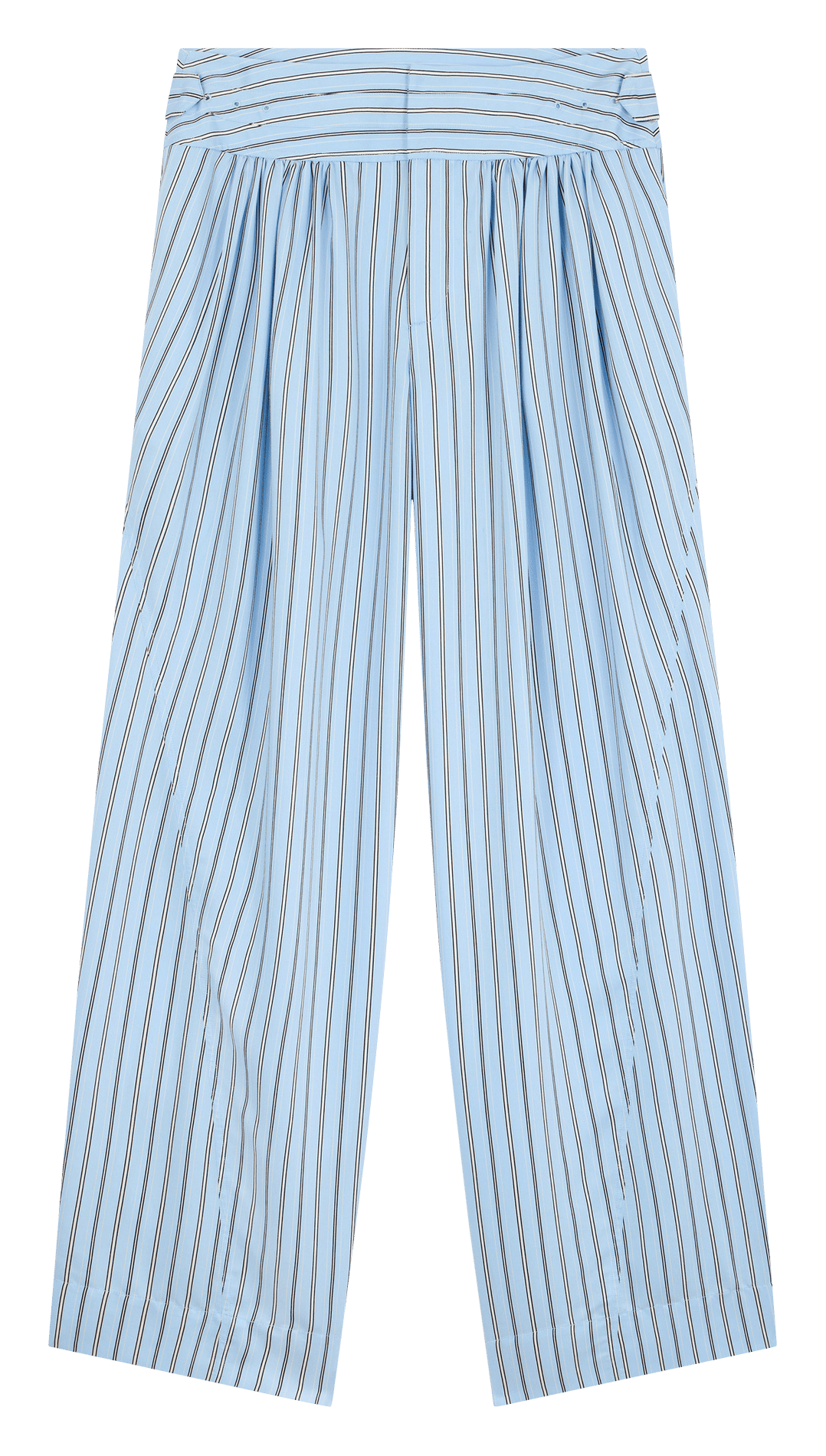 Rechte broek met strepen  IRO Blauw