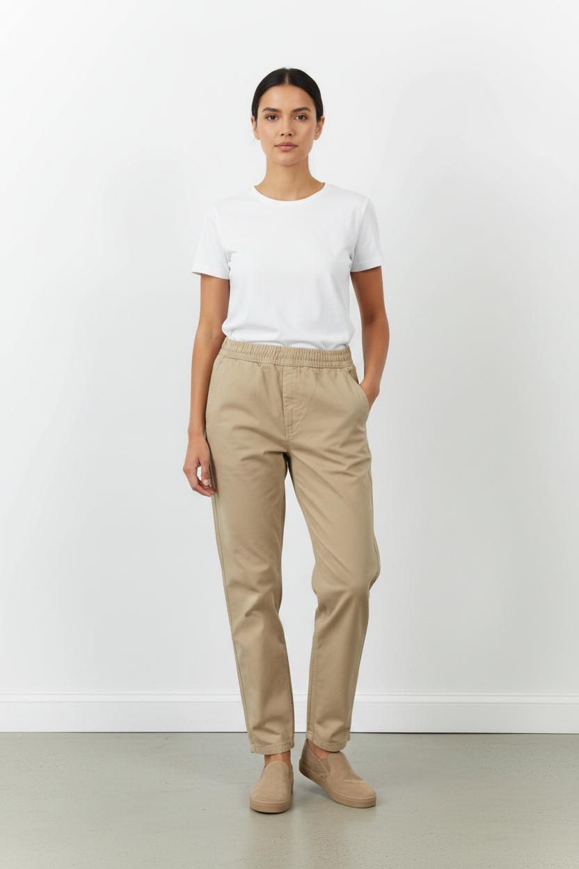 PANTS CARHARTT - SECONDE MAIN Beige