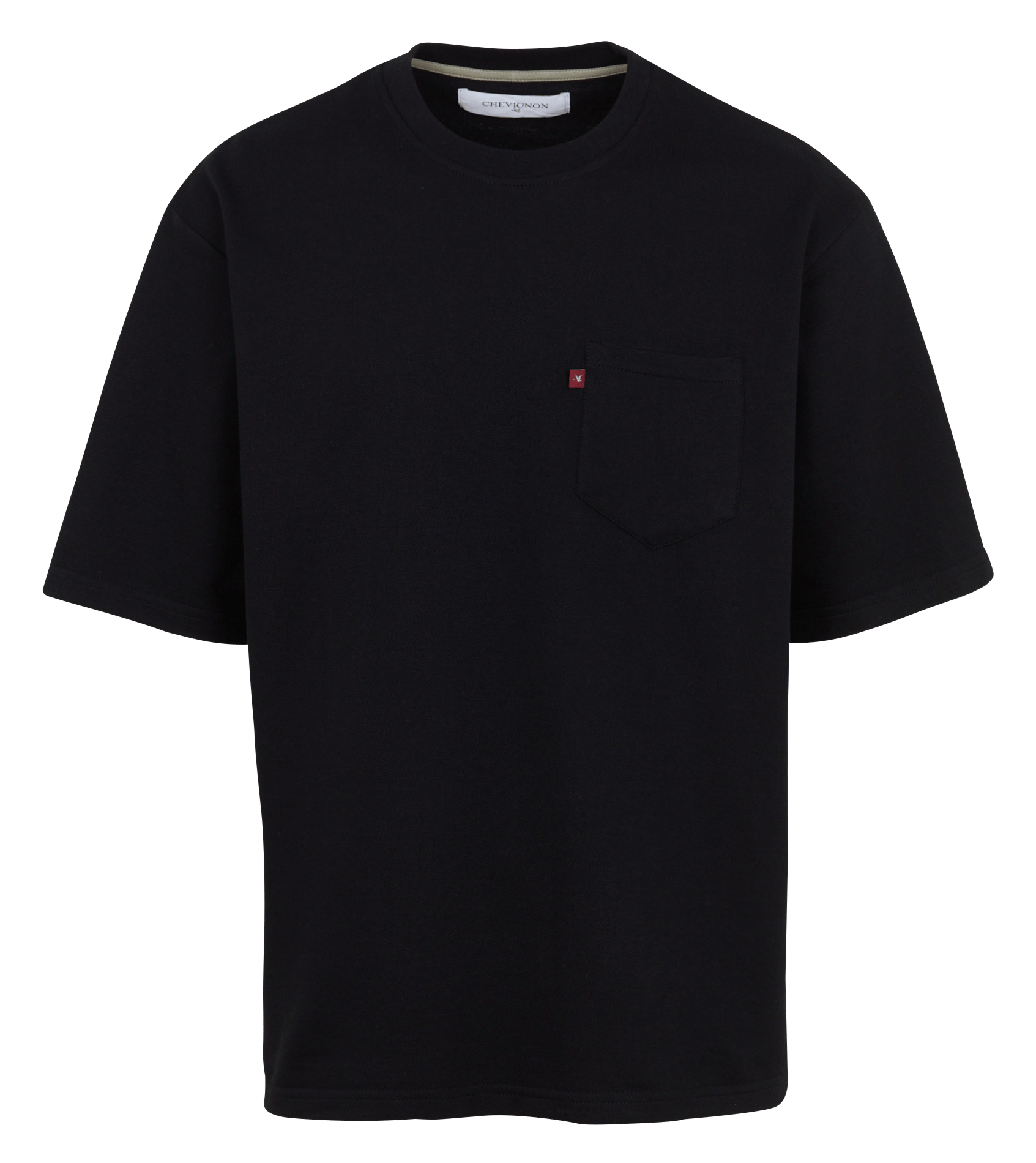 Straight fit short-sleeve plain T-shirt CHEVIGNON