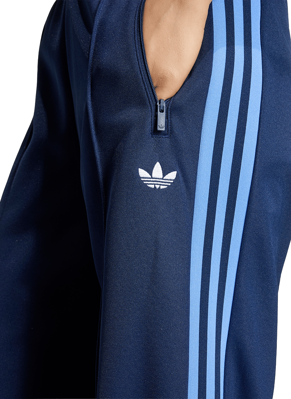 Plain straight jogging bottoms ADIDAS Blue