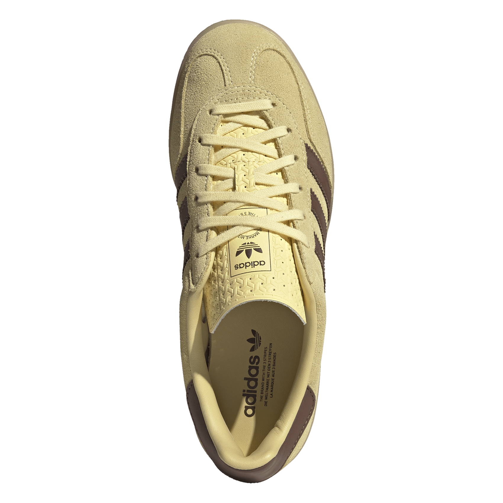 Lage sneakers ADIDAS Geel