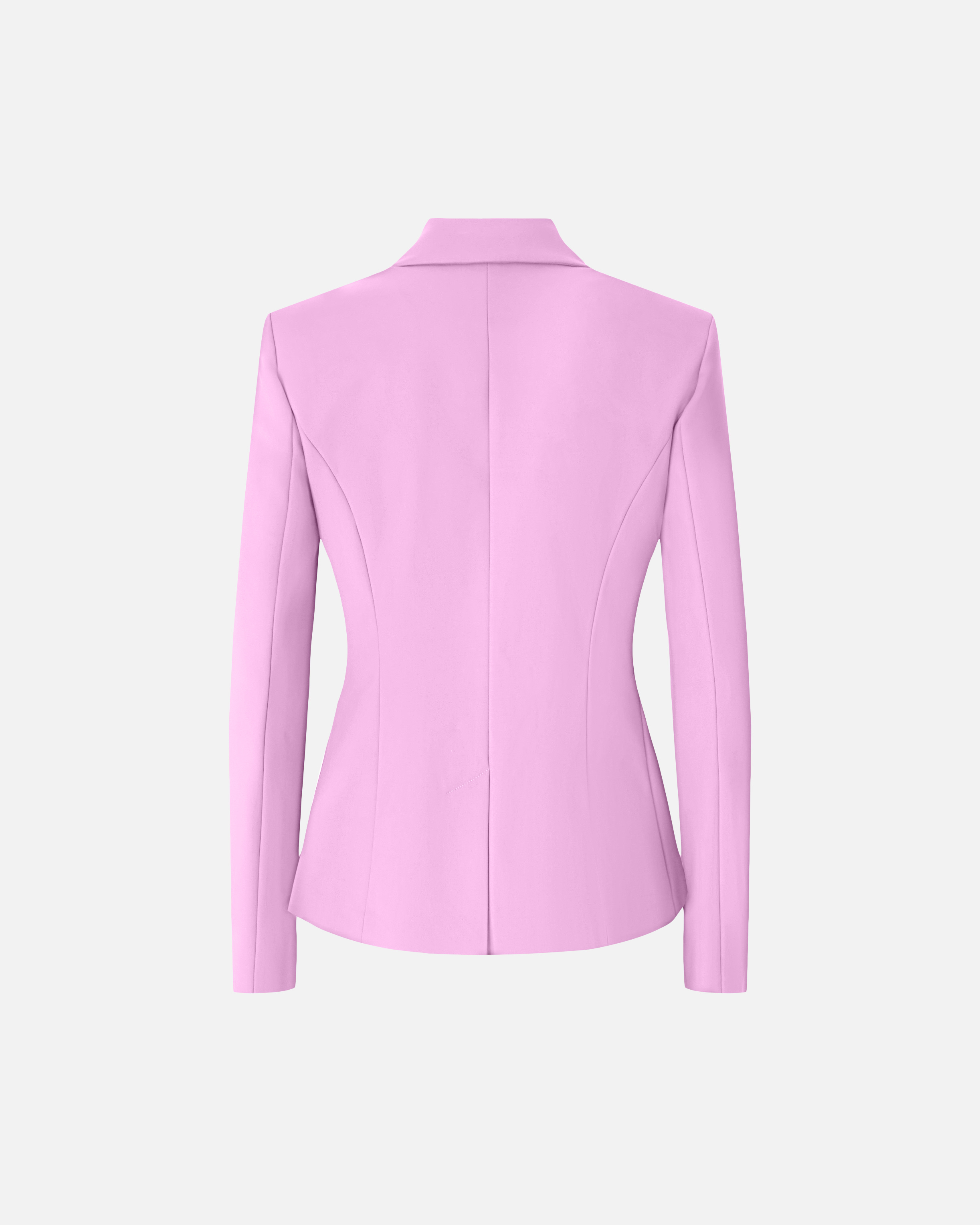 Linen and stretch viscose jacket PINKO Pink