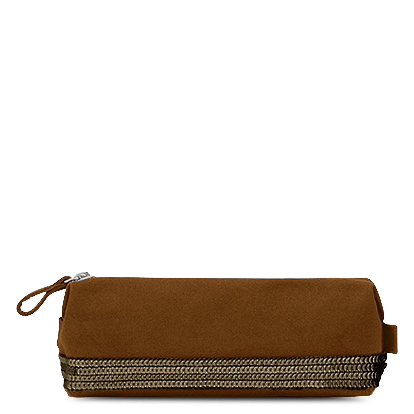 Trousse avec bande sequins VANESSA BRUNO Marron