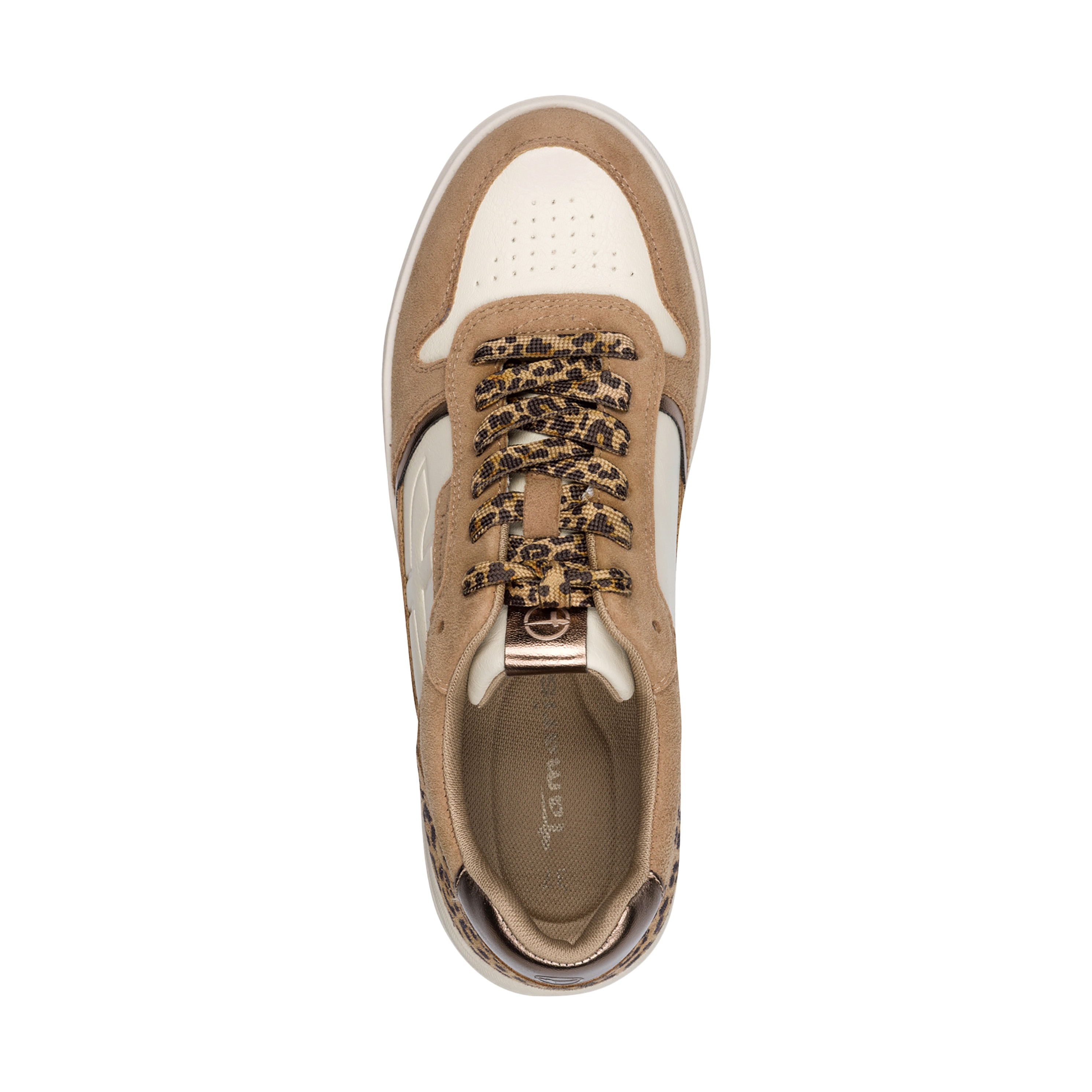 Leather trainers TAMARIS Multicolored