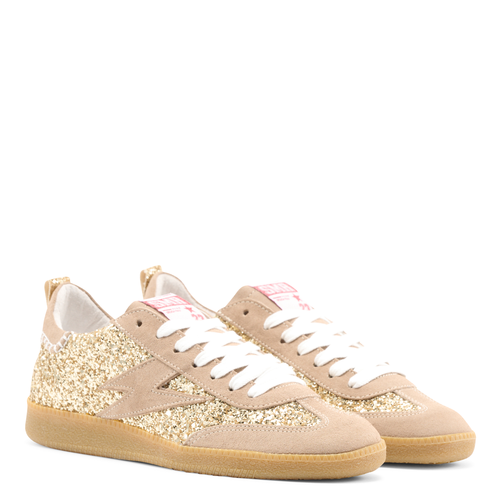 Lage sneakers met pailletten SEMERDJIAN - SMR Goudkleurig