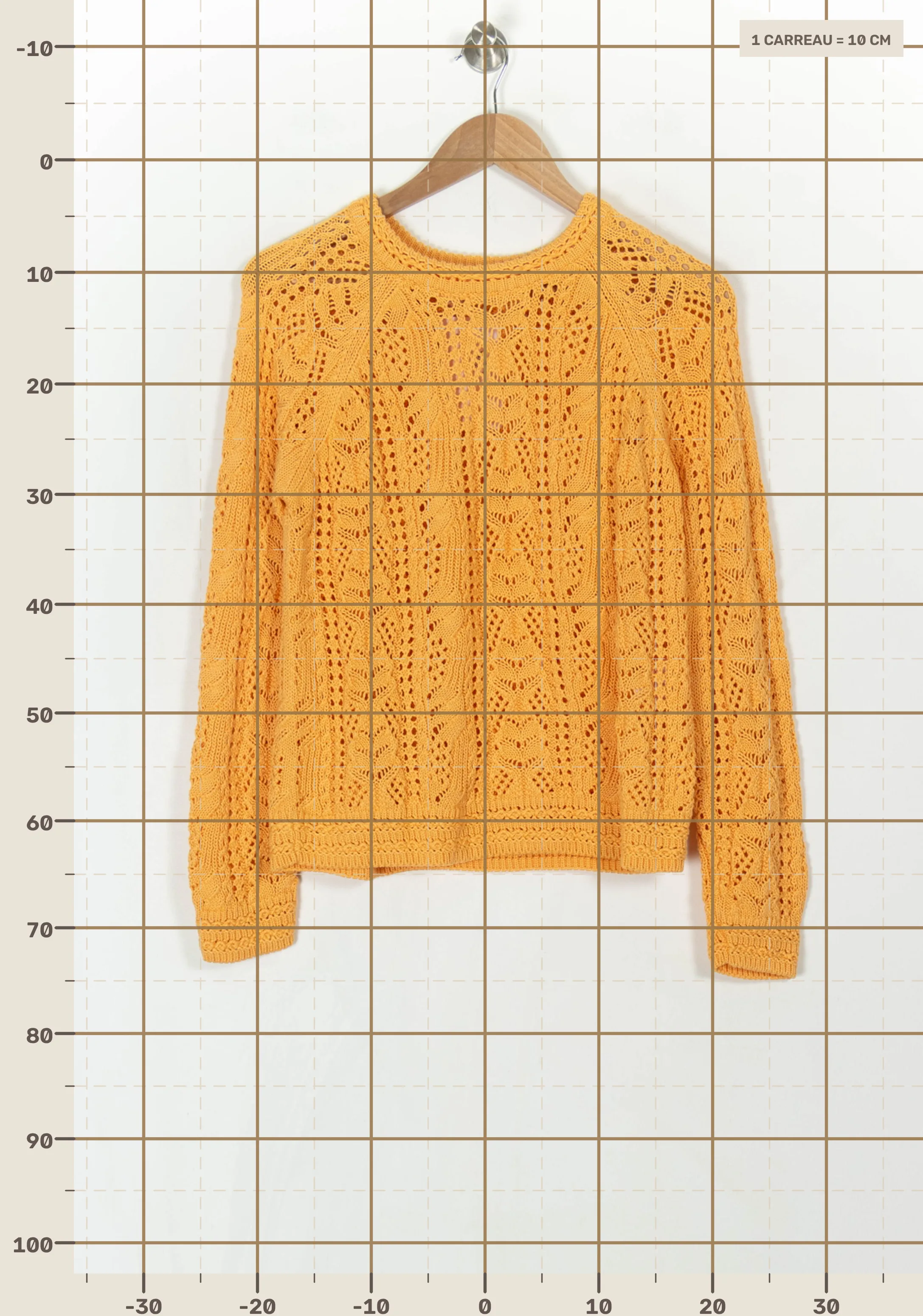 Maille SEZANE - Seconde main Orange