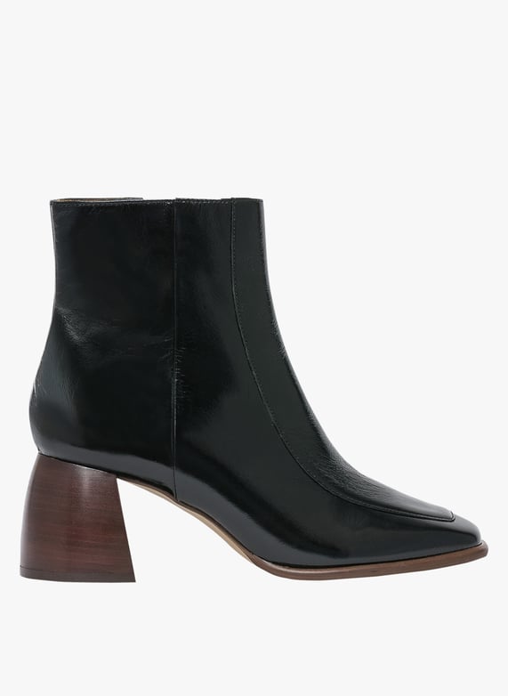 Boots En Cuir Tea Noir Vintage Bocage Femme 20 38 615 0530 NOIR VINTAGE NOIR VINTAGE Place des Tendances Belgique
