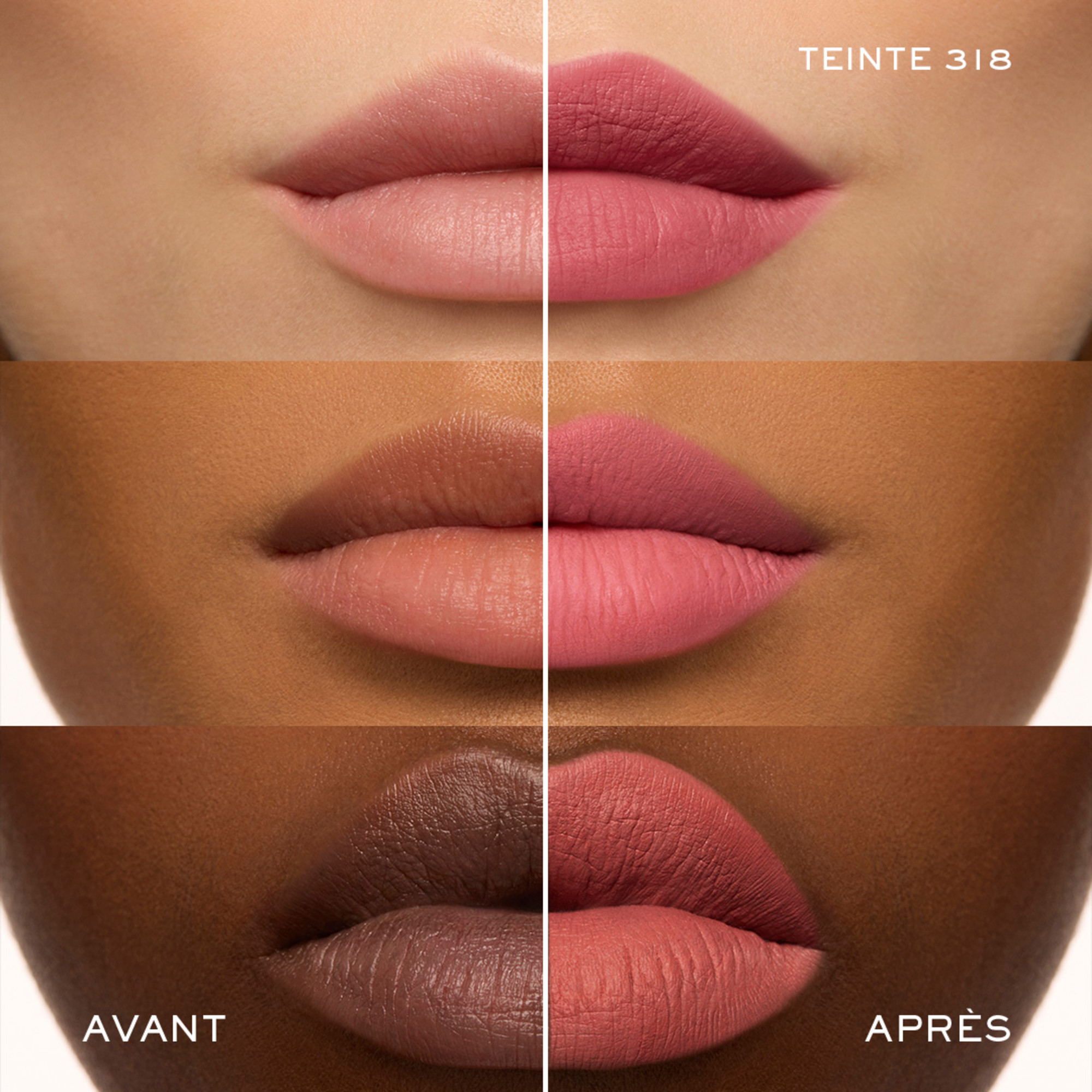 L'ABSOLU ROUGE DRAMA MATTE- LIPPENSTIFT, MAT LANCÔME 318