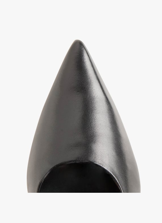 Escarpins En Cuir Noir Ikks Femme BZ80315 02 NOIR Place des Tendances