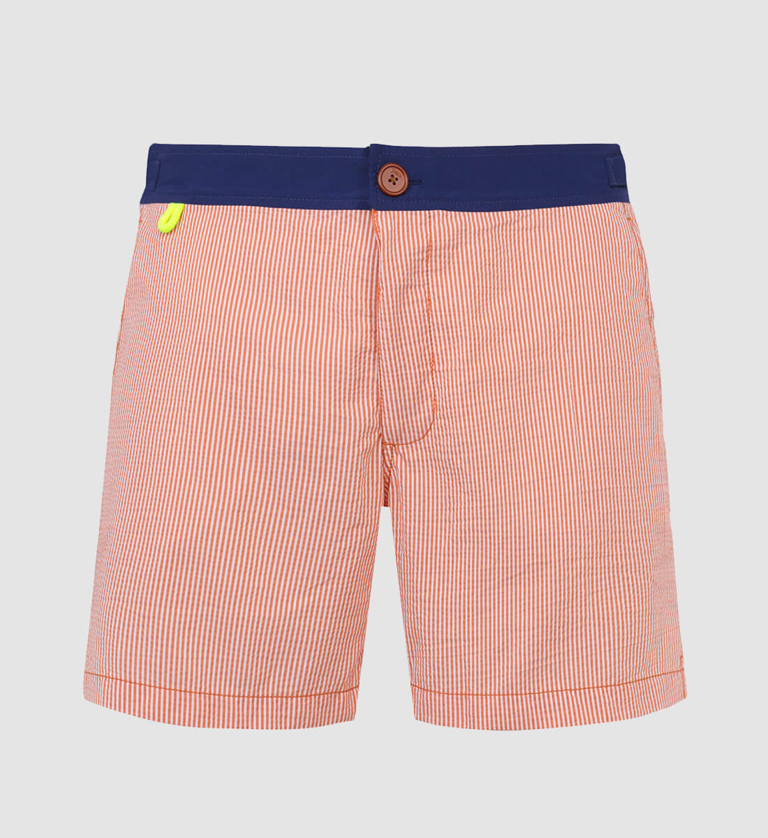Swim shorts - seersucker GILI'S Orange