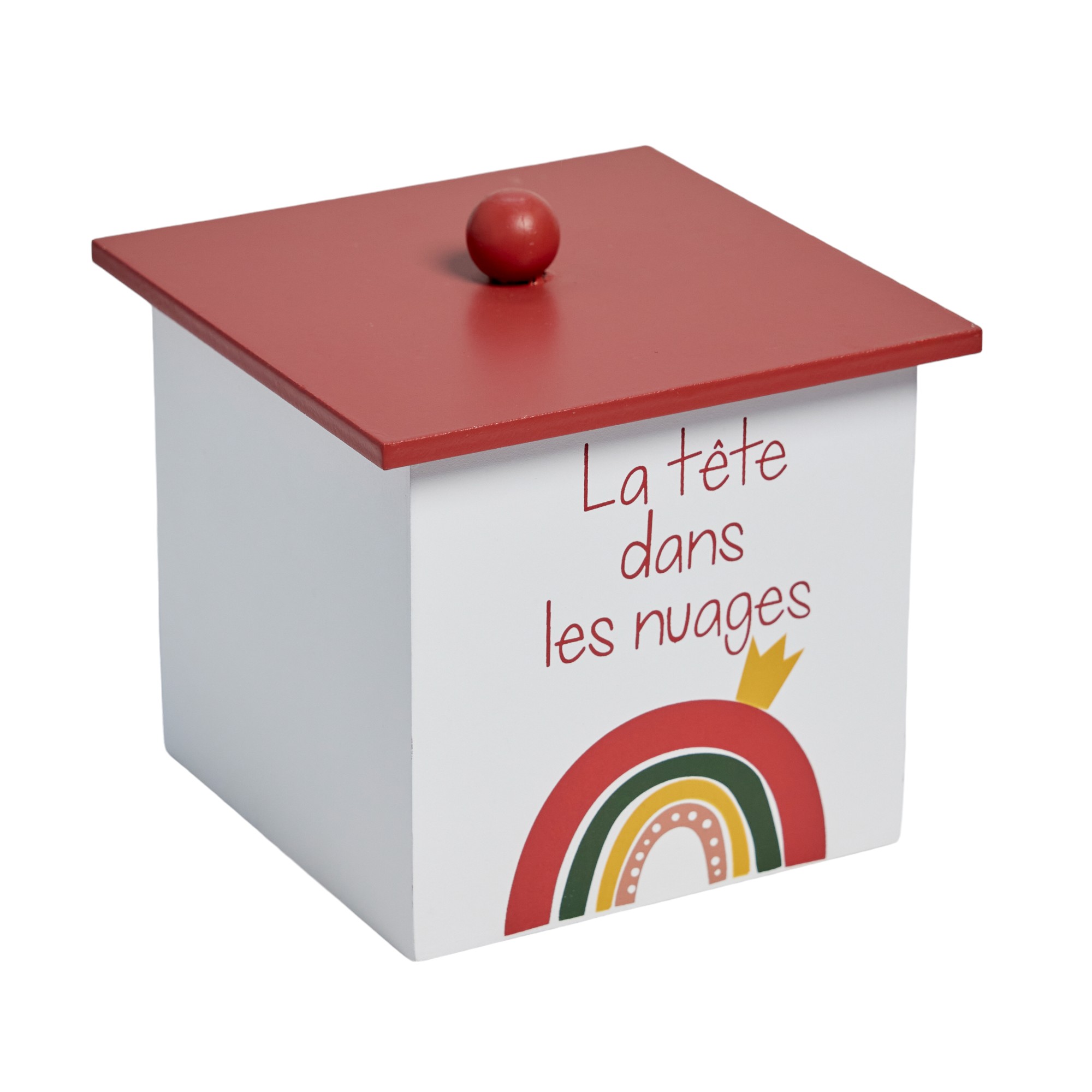 MDF storage box FACTORY White