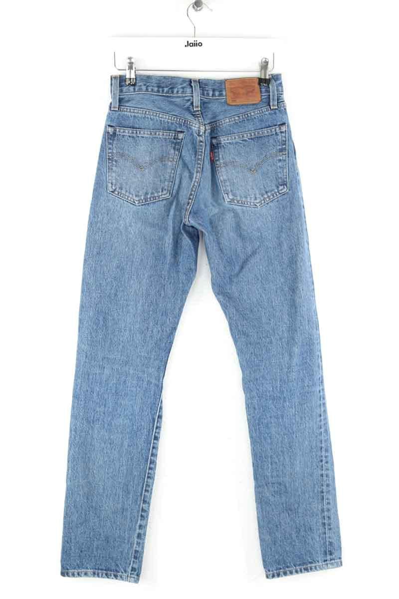 501? straight cotton jeans LEVI'S - Seconde main Blue