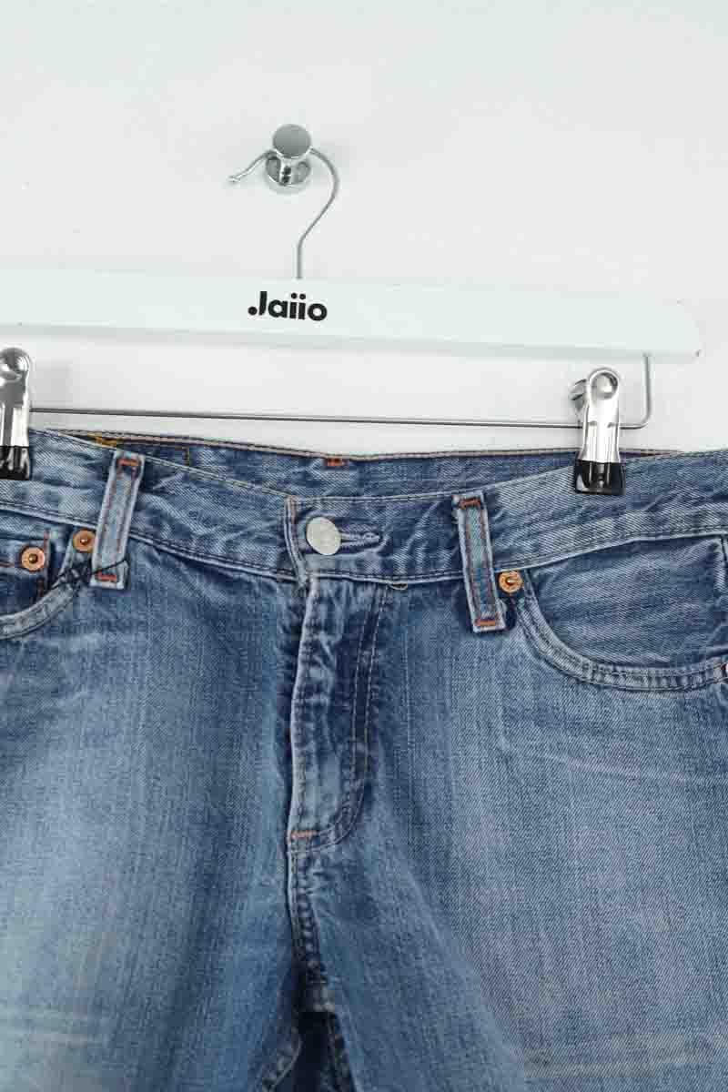 Cotton mini shorts LEVI'S - Seconde main Blue