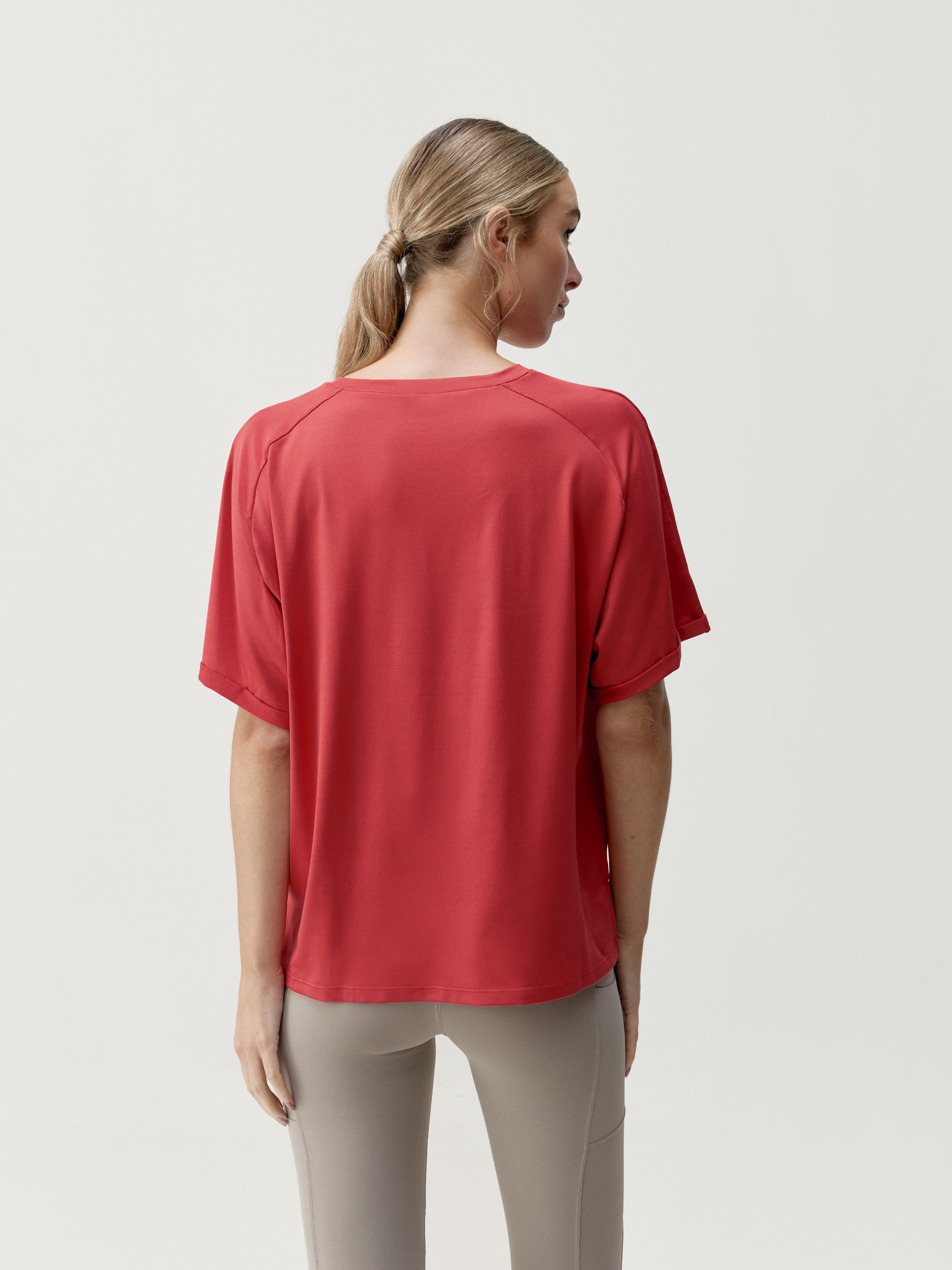 Short-sleeve Vero T-shirt BORN LIVING YOGA Orange