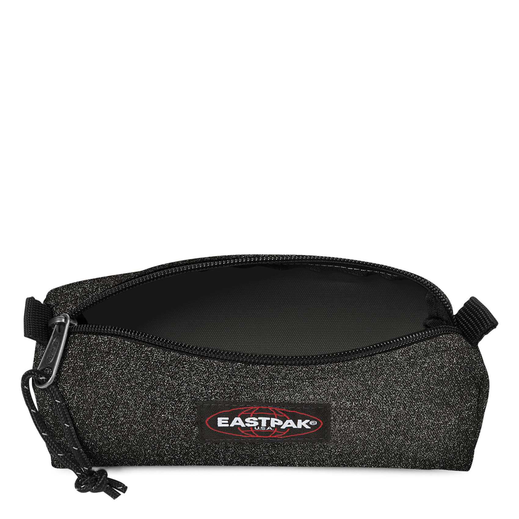 Glitter zippered pouch EASTPAK Black