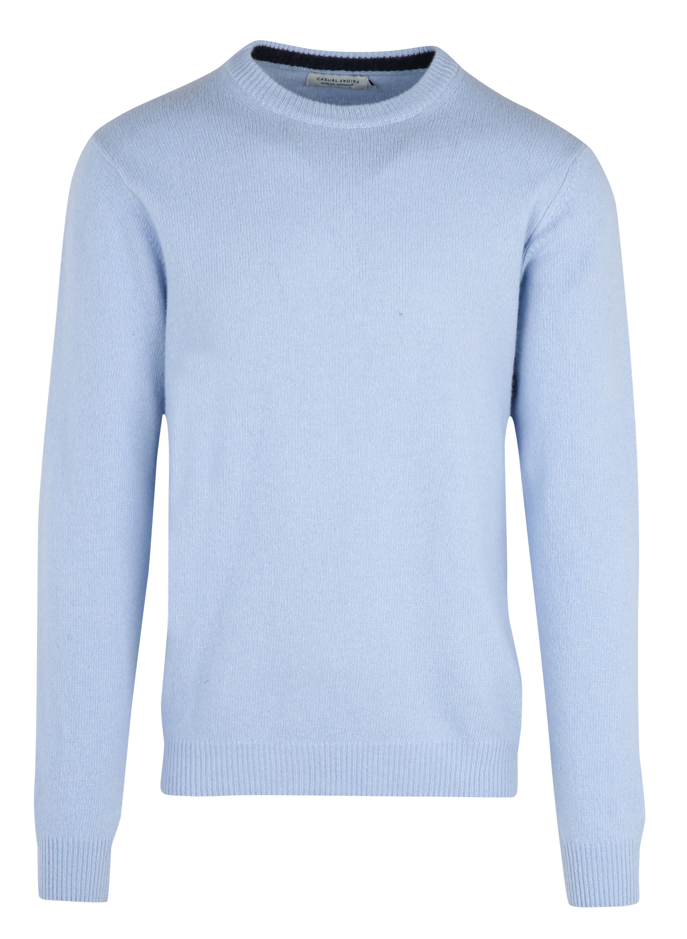 Alpaca wool sweater CASUAL FRIDAY Blue