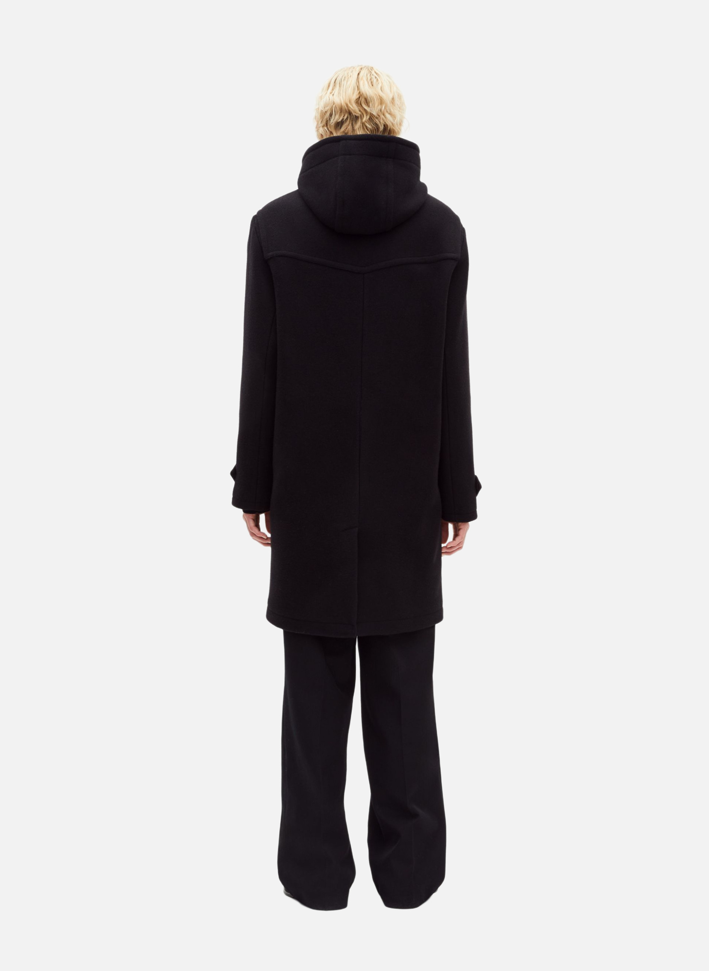 Long brandebourg coat THE KOOPLES Black