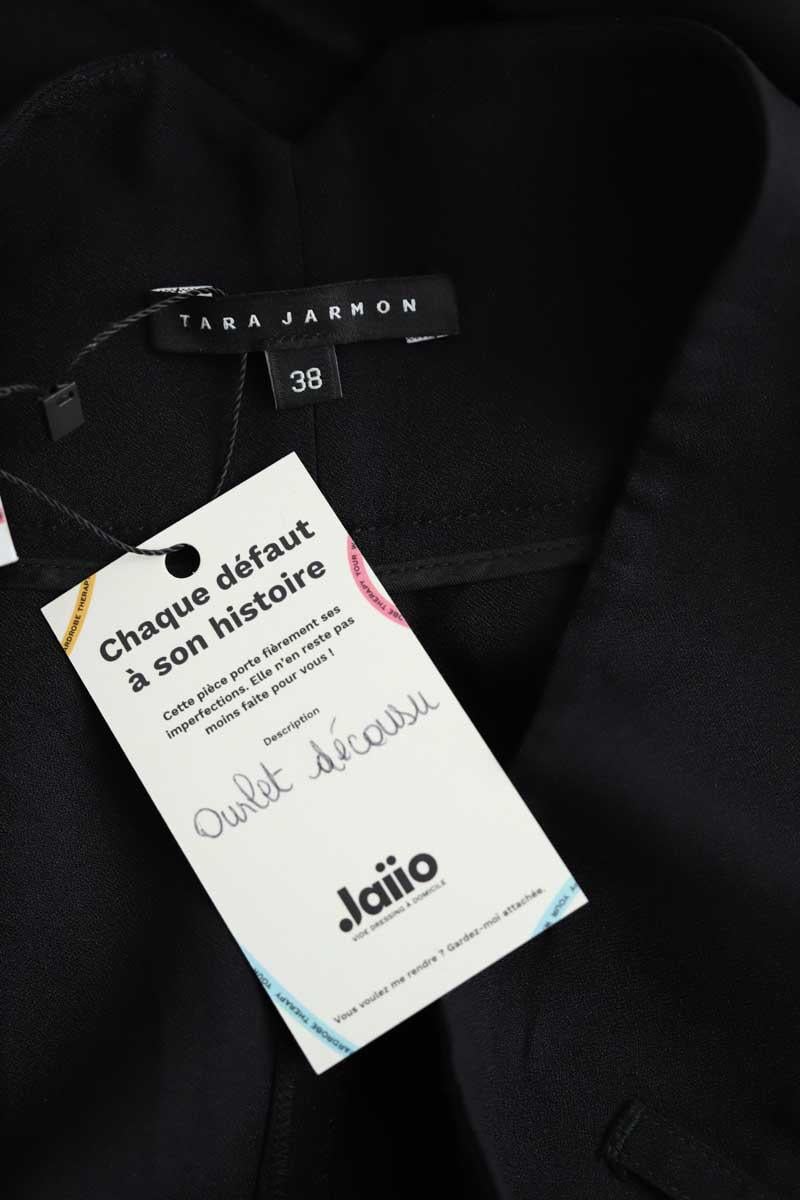 Wide trousers TARA JARMON - Seconde Main Black