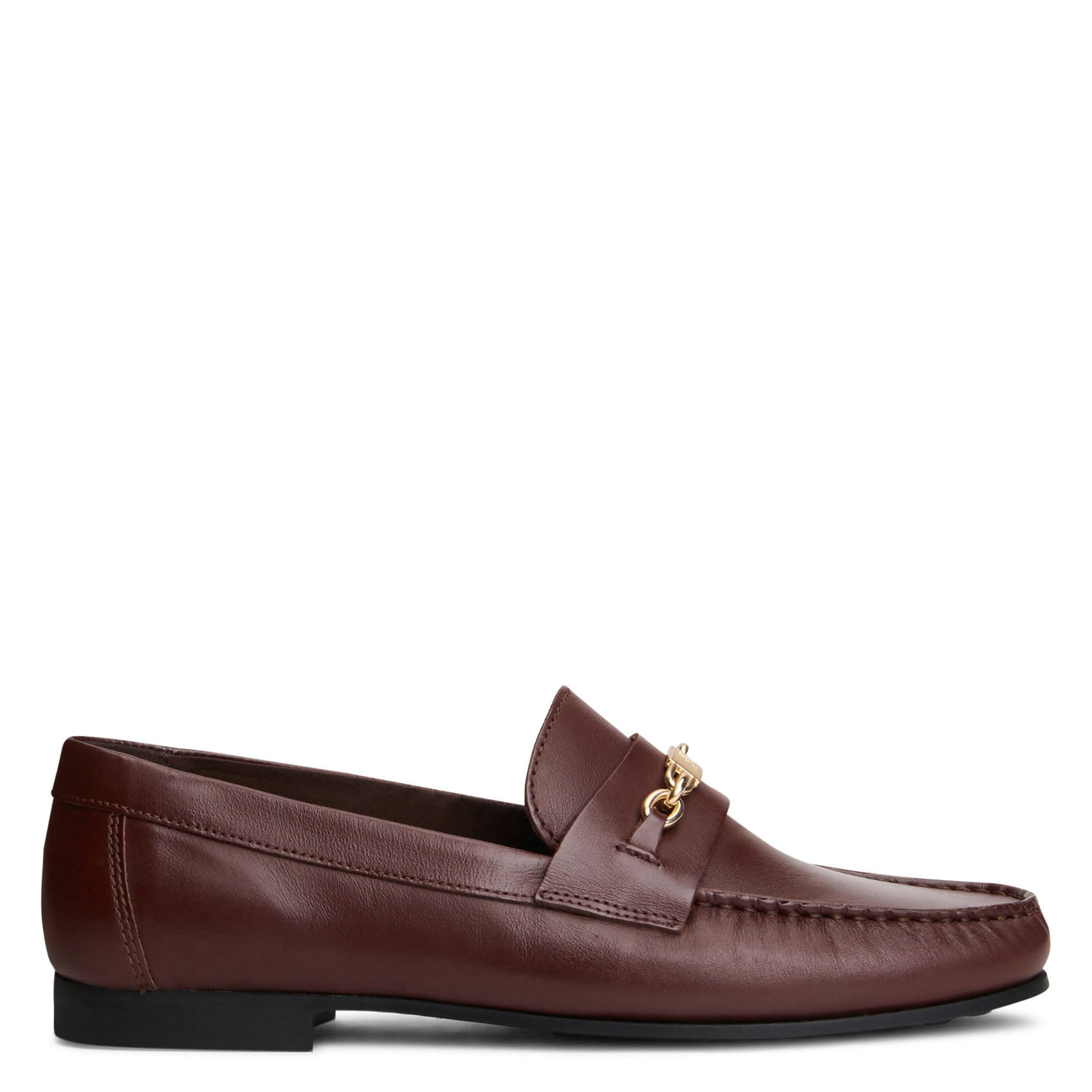Mocassins en cuir TOMMY HILFIGER Marron
