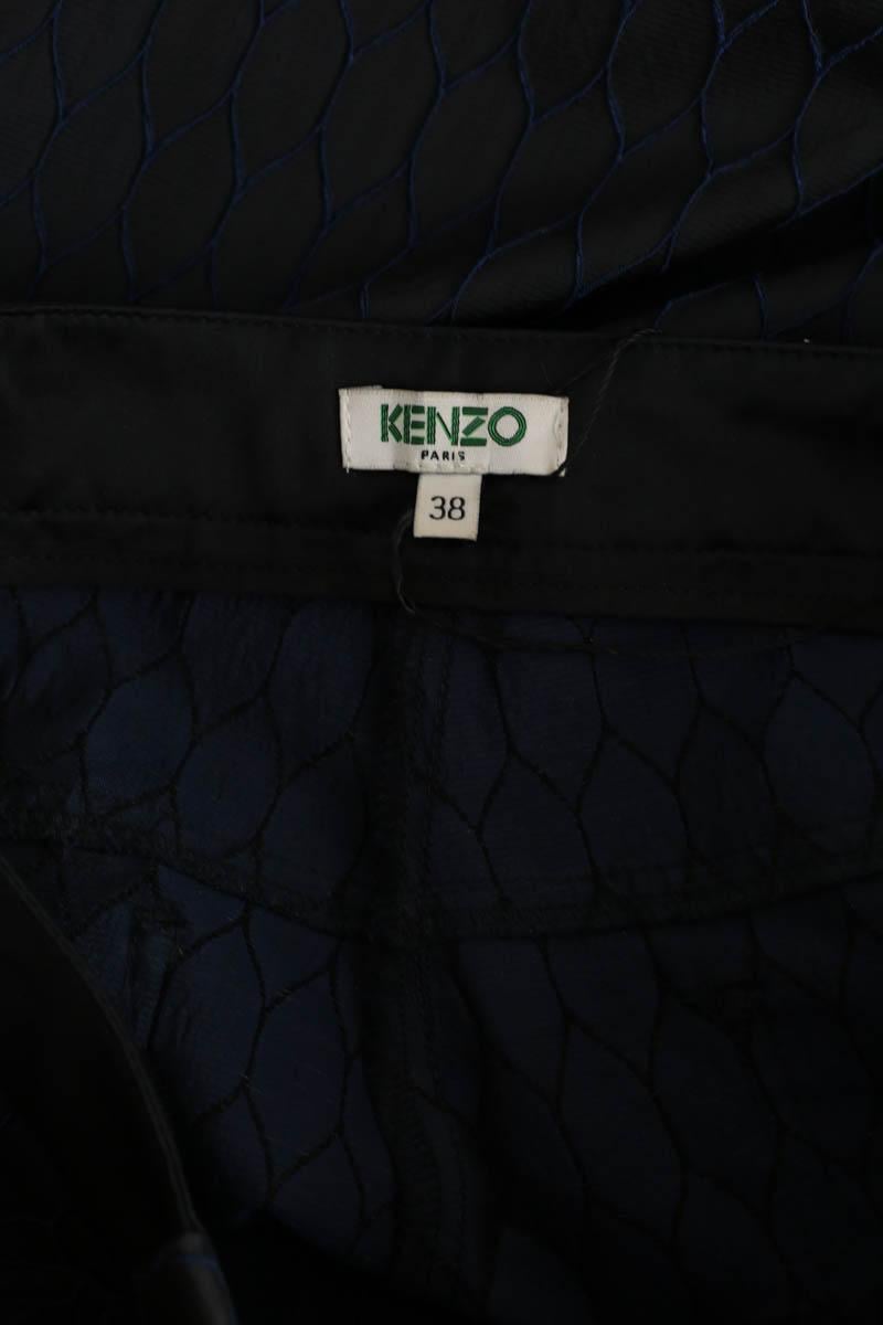 Pantalon KENZO - SECONDE MAIN Bleu