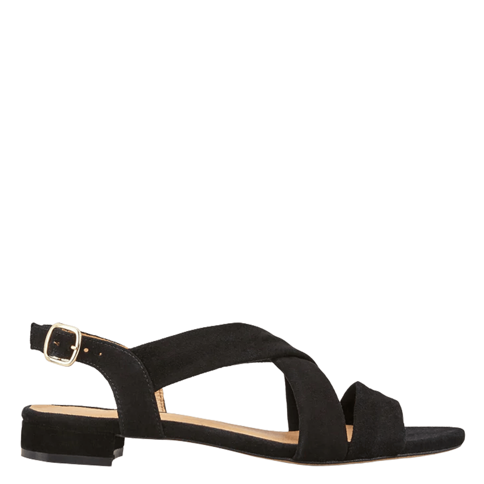 Sandales plates en cuir COSMOPARIS