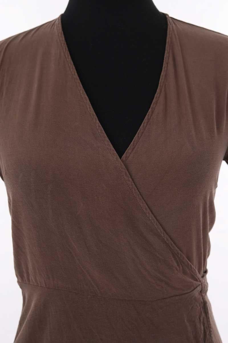 Robe ROUJE - Seconde Main Marron