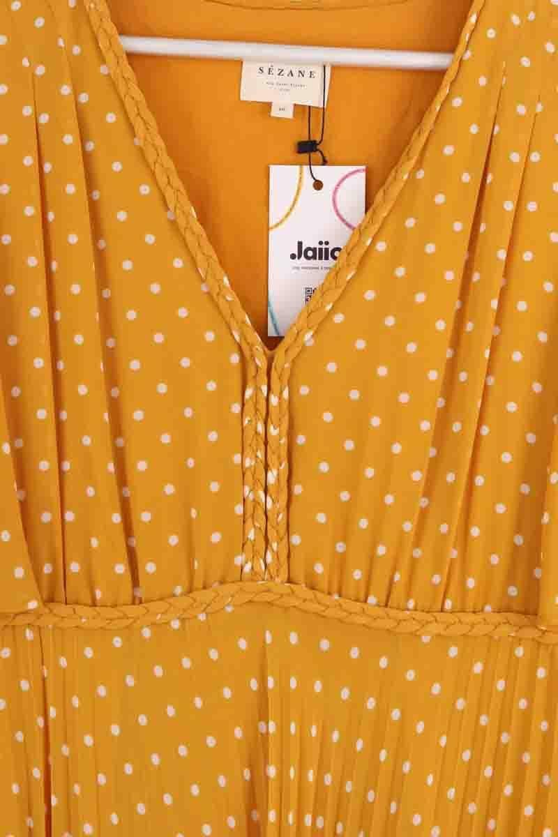 Robe SEZANE - Seconde main Jaune