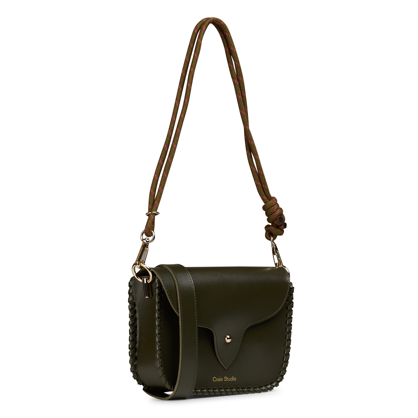 Dori leather shoulder bag CRAIE STUDIO Black