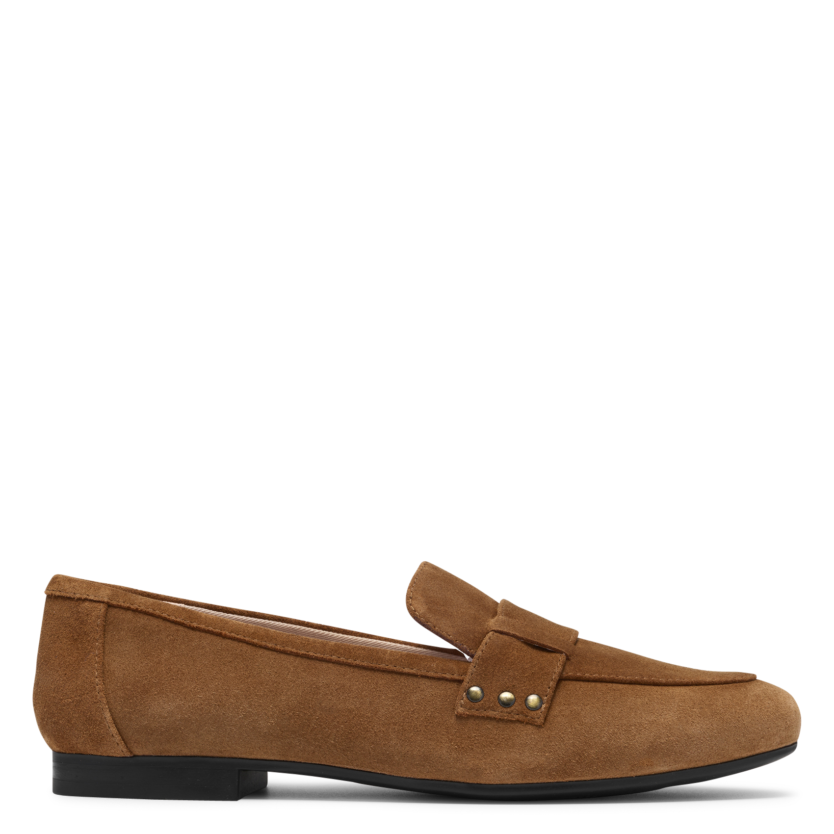 Mokassins aus Veloursleder CLARKS Braun