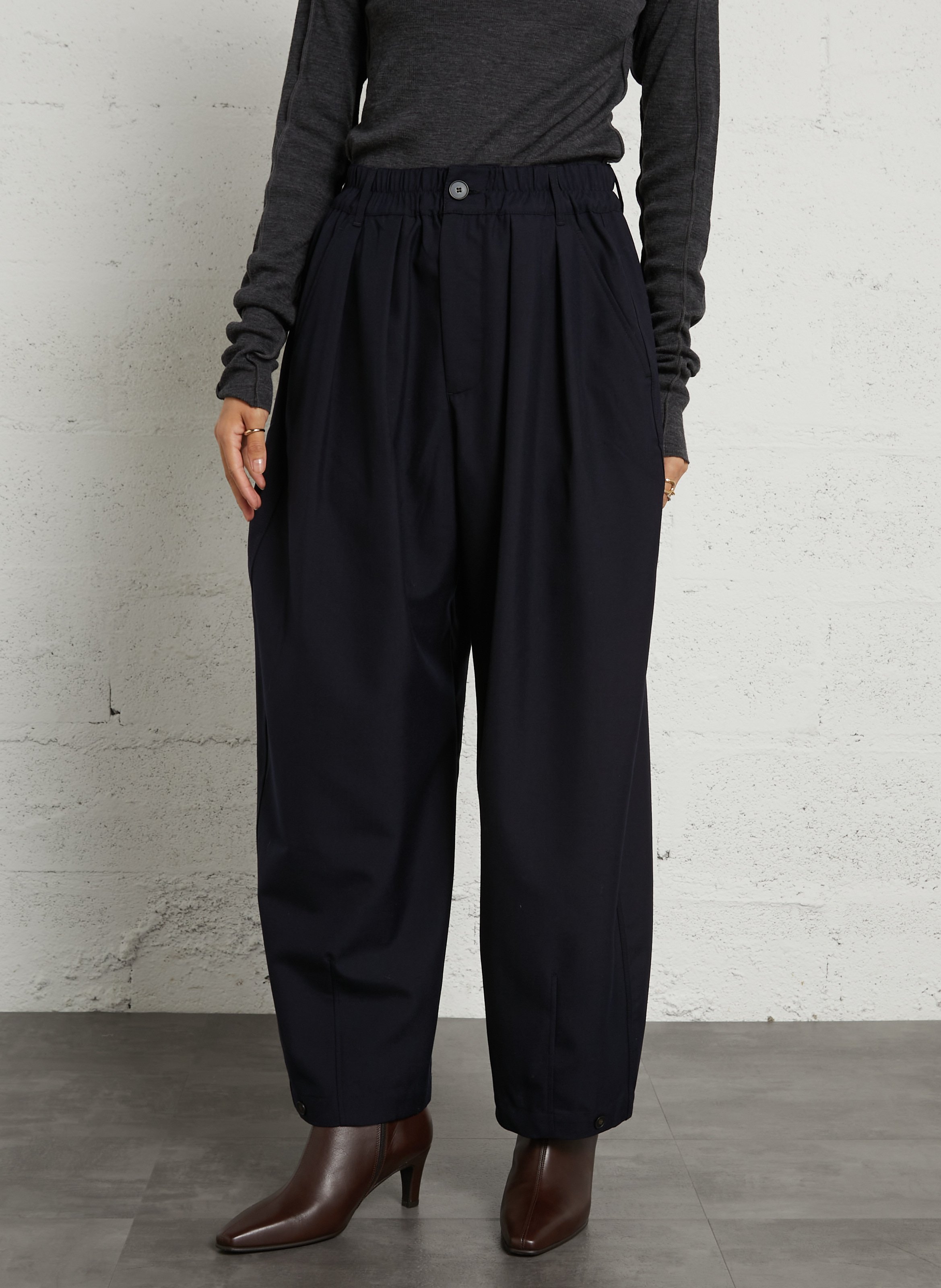 Wijde broek SOEUR Blauw