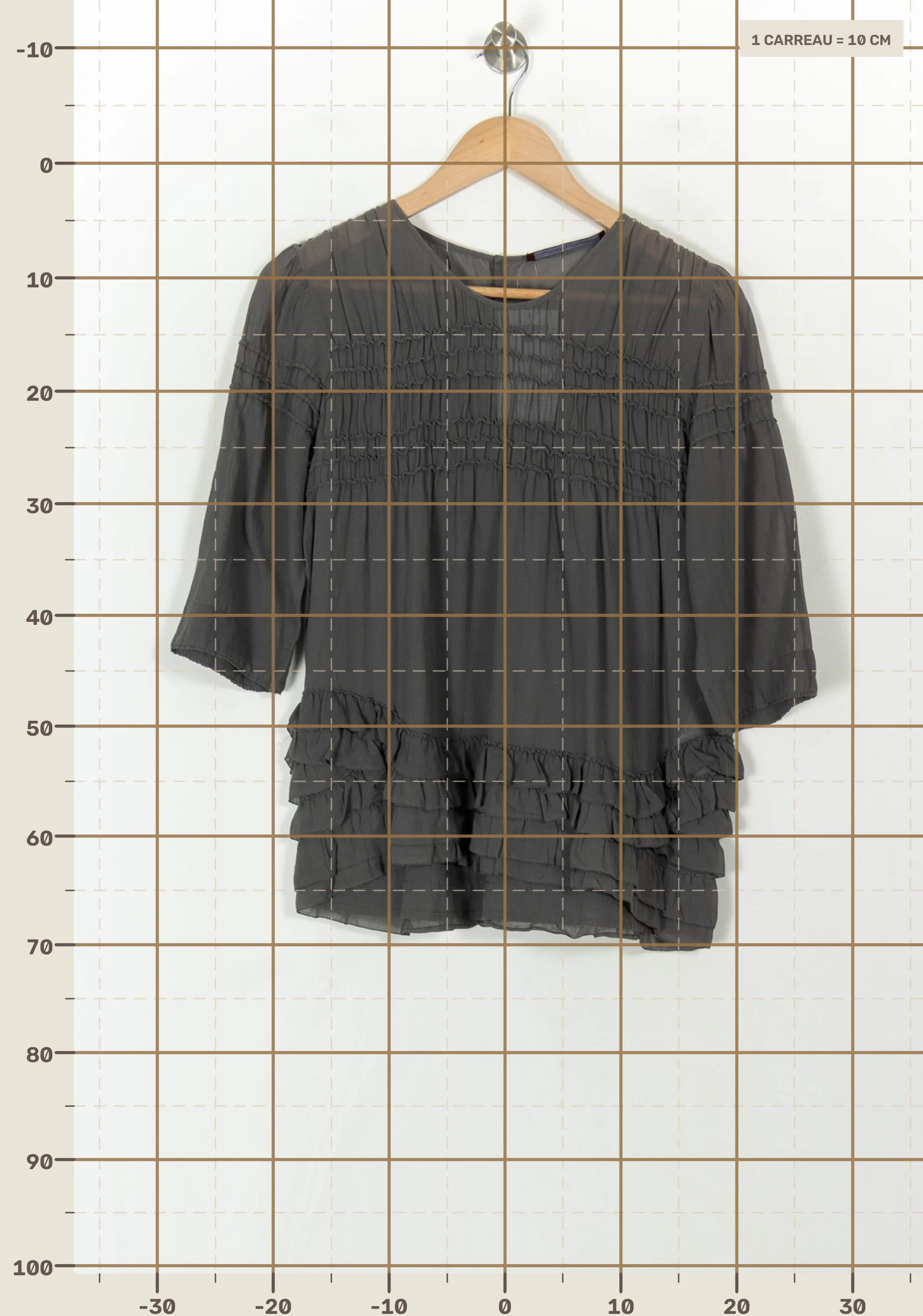 Blouse COMPTOIR DES COTONNIERS - Seconde main Grey