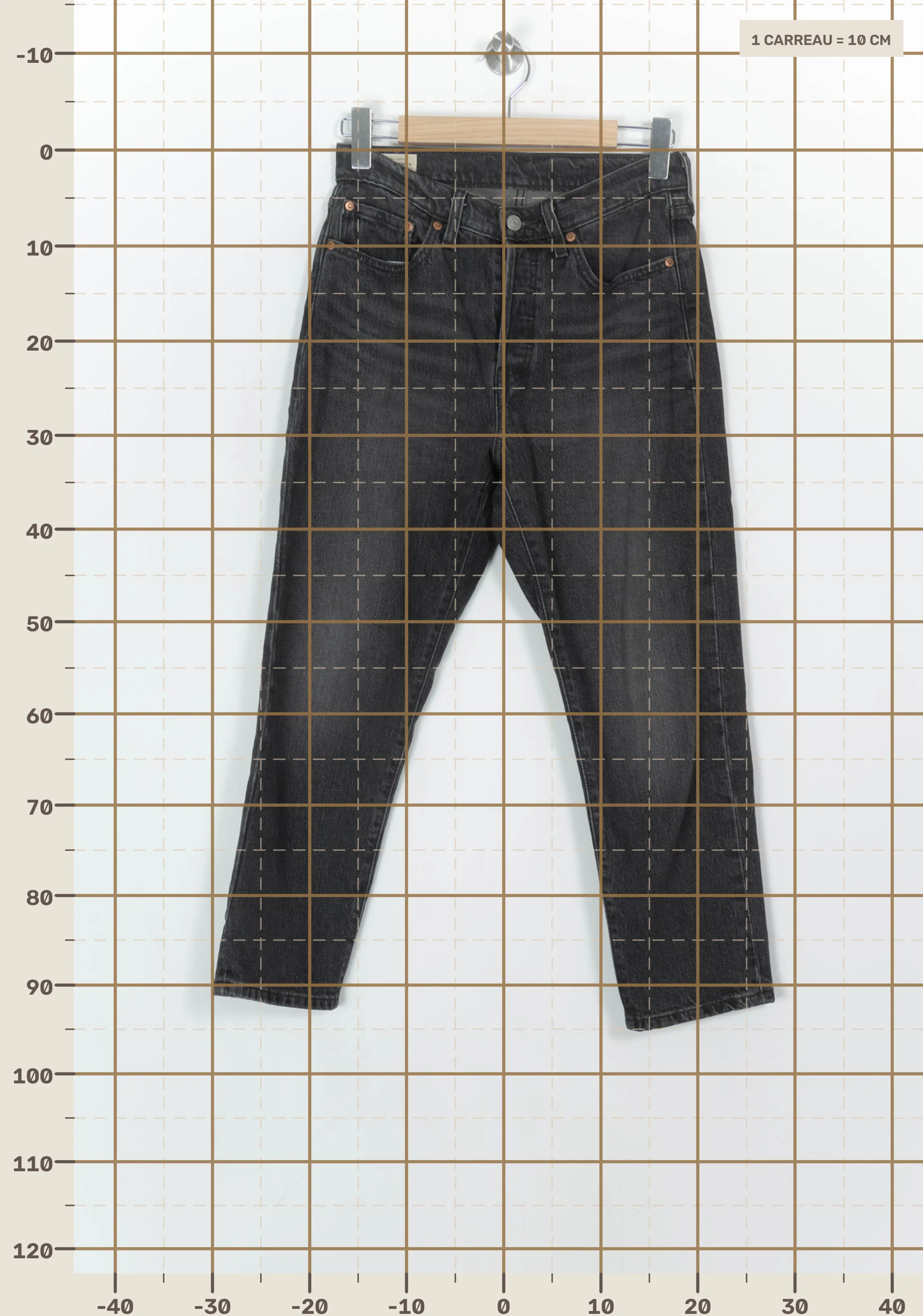 Jeans LEVI'S - Seconde main Black