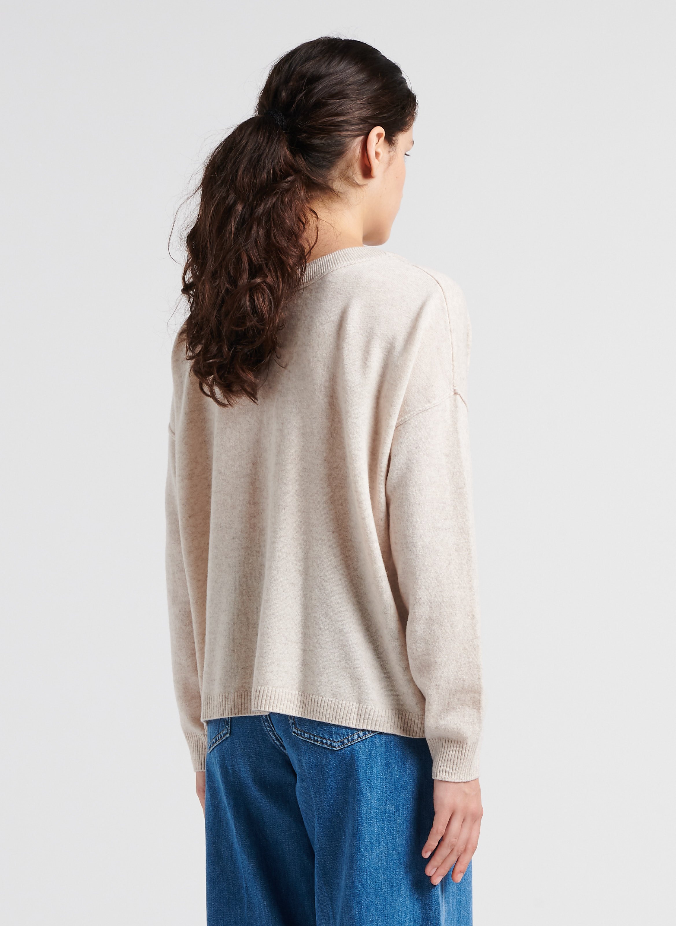 Merino wool v hot sale neck cardigan